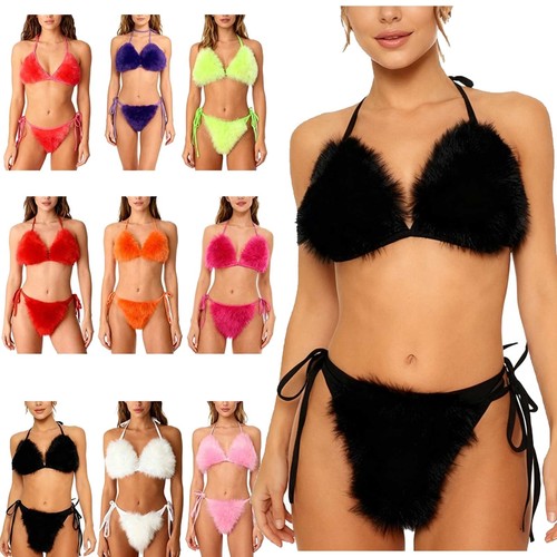 Damen plüsch slip - damen,