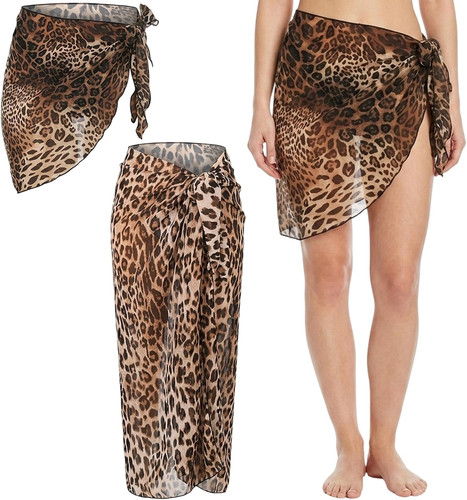 Damen sarong tuch set - sarong, 2-teilig