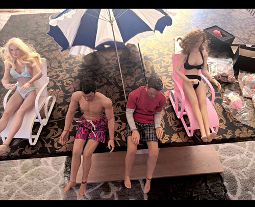 Modellfiguren set personen - modellfiguren, 4