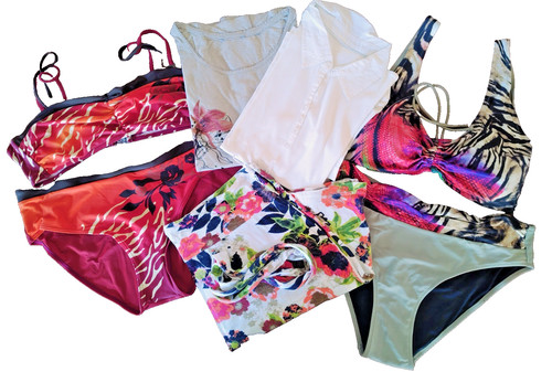 Strand set teilig bikinis - 5-teilig,