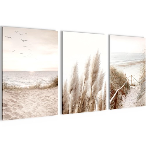 Wandbilder set boho strand - boho,