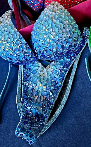 Bikini set blau s mit - sv,
