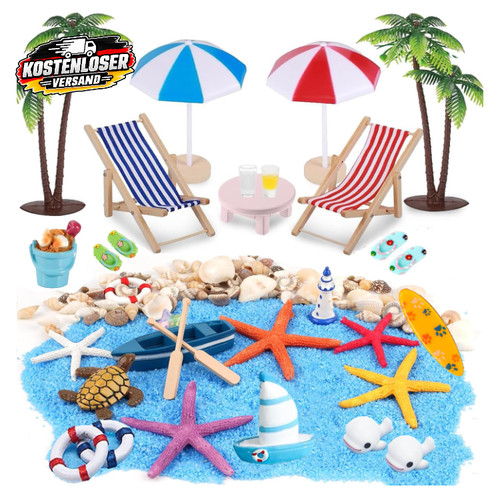 Tlg miniatur strand deko - tlg,