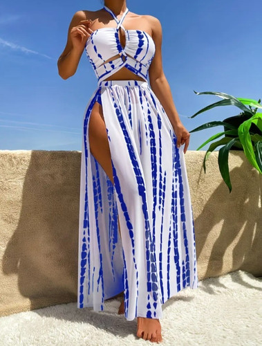 Damen set sommer badeanzug - set,