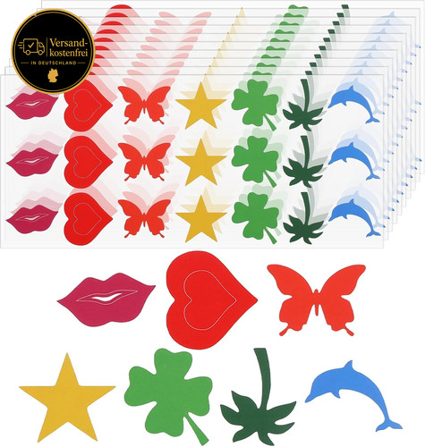 Bräunungsaufkleber set 210 - bräunungsaufkleber,