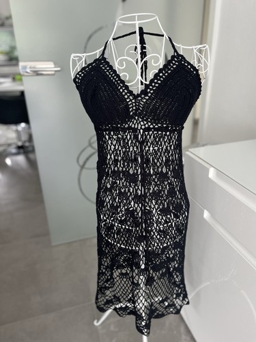 Twinset strand kleid schwarz - kleid, s